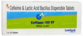 Cefitaxe 100 Dt Tablet 10