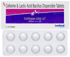 Cefitaxe 200 Dt Tablet 10