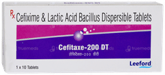Cefitaxe 200 Dt Tablet 10 Cefitaxe 200 Dt Tablet 10