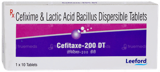 Cefitaxe 200 Dt Tablet 10