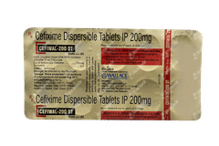 Cefiwal 200 Dt Tablet 10
