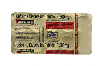 Cefiwal 200 Dt Tablet 10