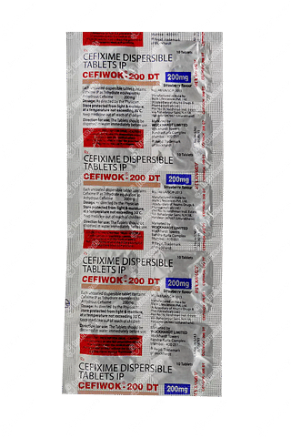 Cefiwok 200 Dt Tablet 10