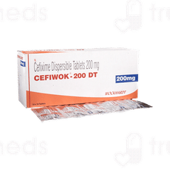 Cefiwok 200 Dt Tablet 10 Cefiwok 200 Dt Tablet 10