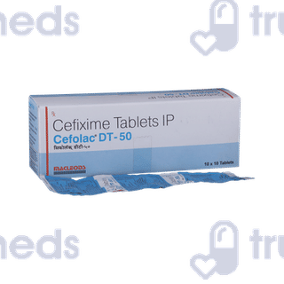 Cefolac Dt 50 Tablet 10