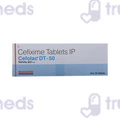 Cefolac Dt 50 Tablet 10