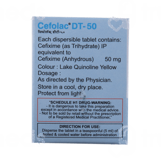 Cefolac Dt 50 Tablet 10