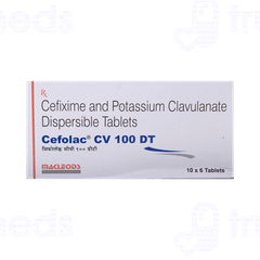 Cefolac Cv 100 Dt Tablet 6 Cefolac Cv 100 Dt Tablet 6