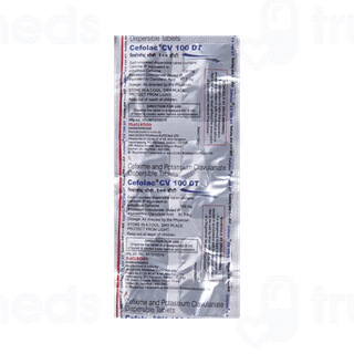 Cefolac Cv 100 Dt Tablet 6
