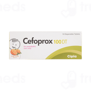 Cefoprox 100 Dt Orange Flavour Tablet 10