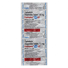 Cephadex 125 MG Tablet Dt 10