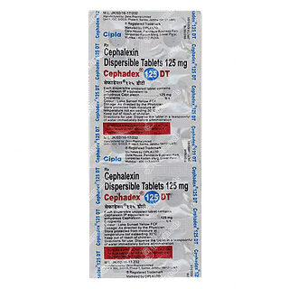 Cephadex 125 MG Tablet Dt 10