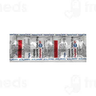 Cephadex 125 Dt Tablet 10