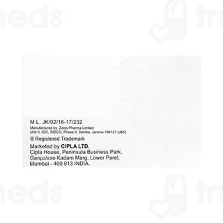 Cephadex 125 Dt Tablet 10