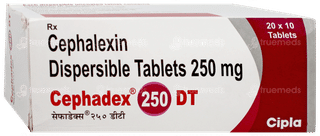 Cephadex 250 Dt Tablet 10
