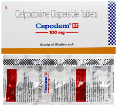 Cepodem Dt 100mg Tablet 10