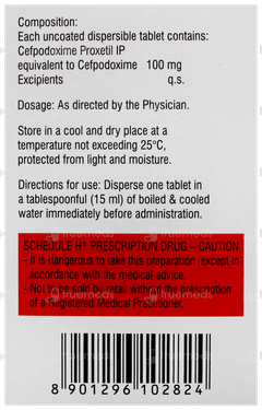 Cepodem Dt 100mg Tablet 10 Cepodem Dt 100mg Tablet 10