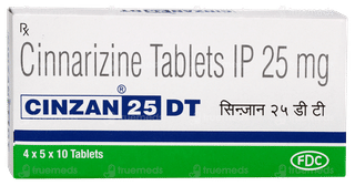 Cinzan 25 Dt Tablet 10