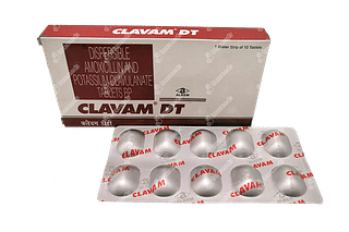 Clavam 200/28.5 MG Tablet Dt 10