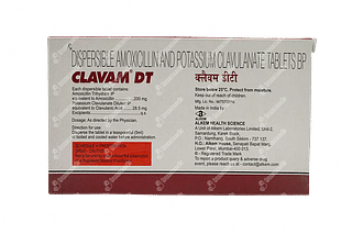 Clavam 200/28.5 MG Tablet Dt 10