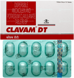 Clavam Dt Tablet 10