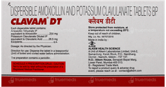Clavam Dt Tablet 10