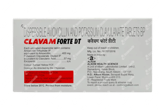 Clavam Forte Dt Tablet 10 Clavam Forte Dt Tablet 10