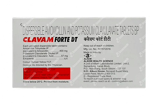 Clavam Forte Dt Tablet 10