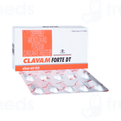 Clavam Forte Dt Tablet 10 Clavam Forte Dt Tablet 10