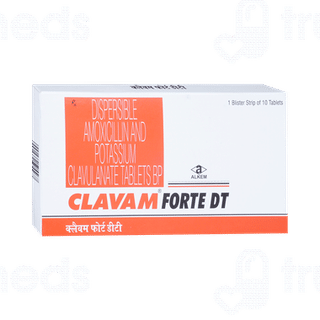 Clavam Forte Dt Tablet 10