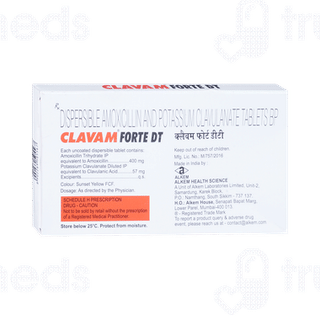 Clavam Forte Dt Tablet 10