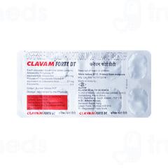 Clavam Forte Dt Tablet 10 Clavam Forte Dt Tablet 10