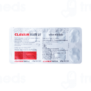 Clavam Forte Dt Tablet 10