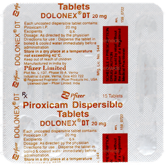 Dolonex Dt 20mg Tablet 15