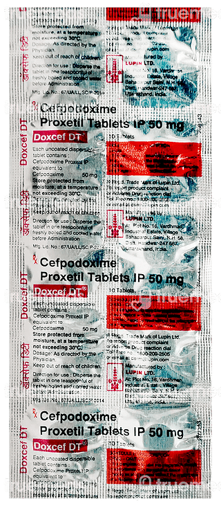 Doxcef Dt Tablet 10