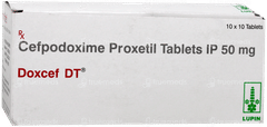 Doxcef Dt Tablet 10 Doxcef Dt Tablet 10