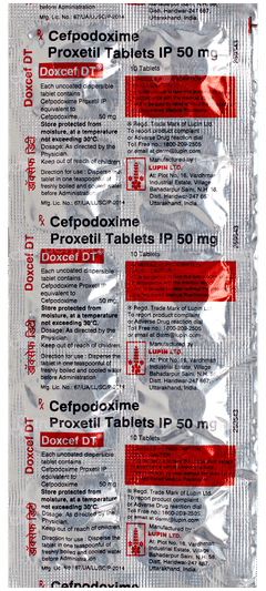Doxcef Dt Tablet 10 Doxcef Dt Tablet 10