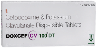 Doxcef Cv 100 Dt Tablet 10
