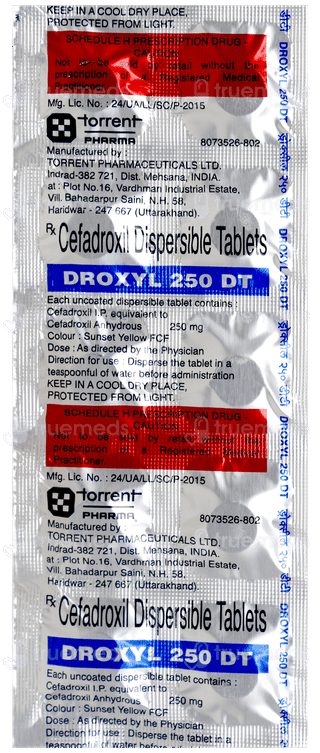 Droxyl 250 Dt Tablet 10