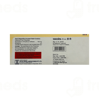 Extacef 100 Dt Tablet 10