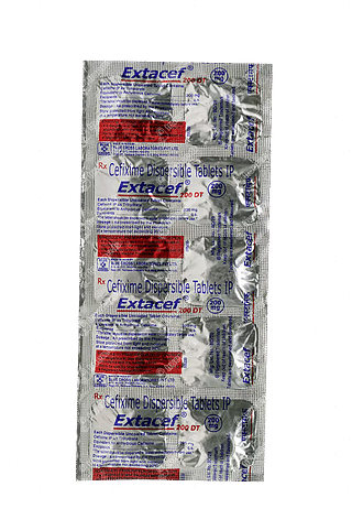 Extacef 200 MG Tablet Dt 10