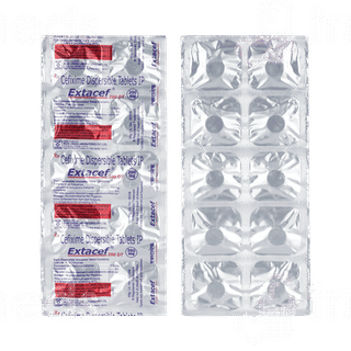 Extacef 200 Dt Tablet 10