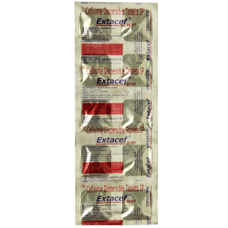 Extacef 50 Mg Tablet Dt 10