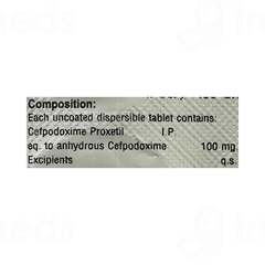 Grandcef 100 MG Tablet Dt 10 Grandcef 100 MG Tablet Dt 10