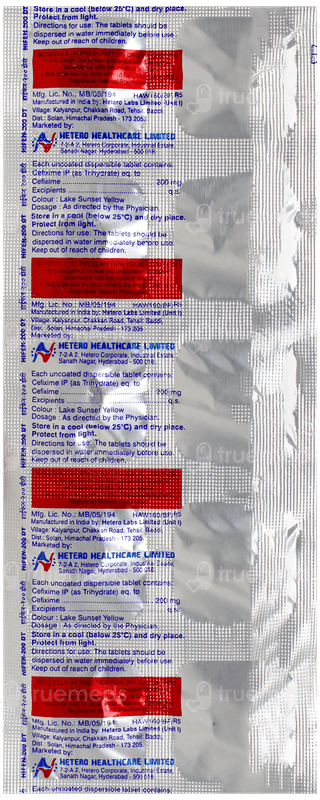 Hifen 200 Dt Tablet 10
