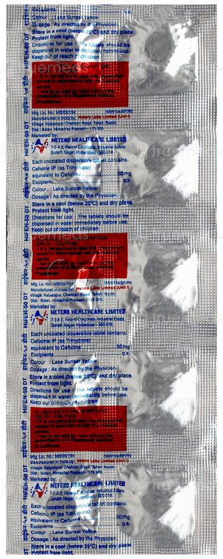 Hifen 50 Dt Tablet 10