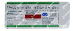 Ketoford Dt Tablet 10