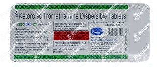 Ketoford Dt Tablet 10