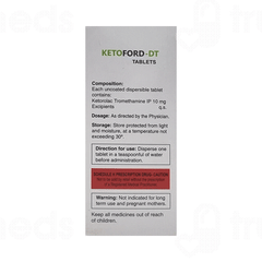Ketoford Dt Tablet 10