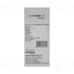 Ketoford Dt Tablet 10